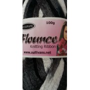 Flounce - Knitting Yarn - Grey/White Mix